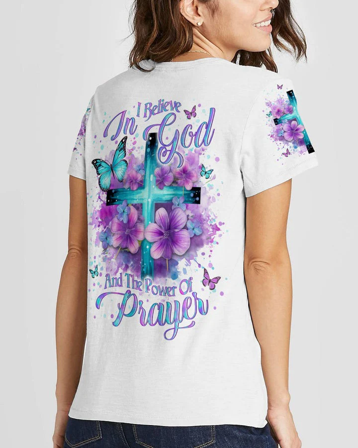 I Believe In God - Men's All Over Print Shirt - AT4080522 - Image 5