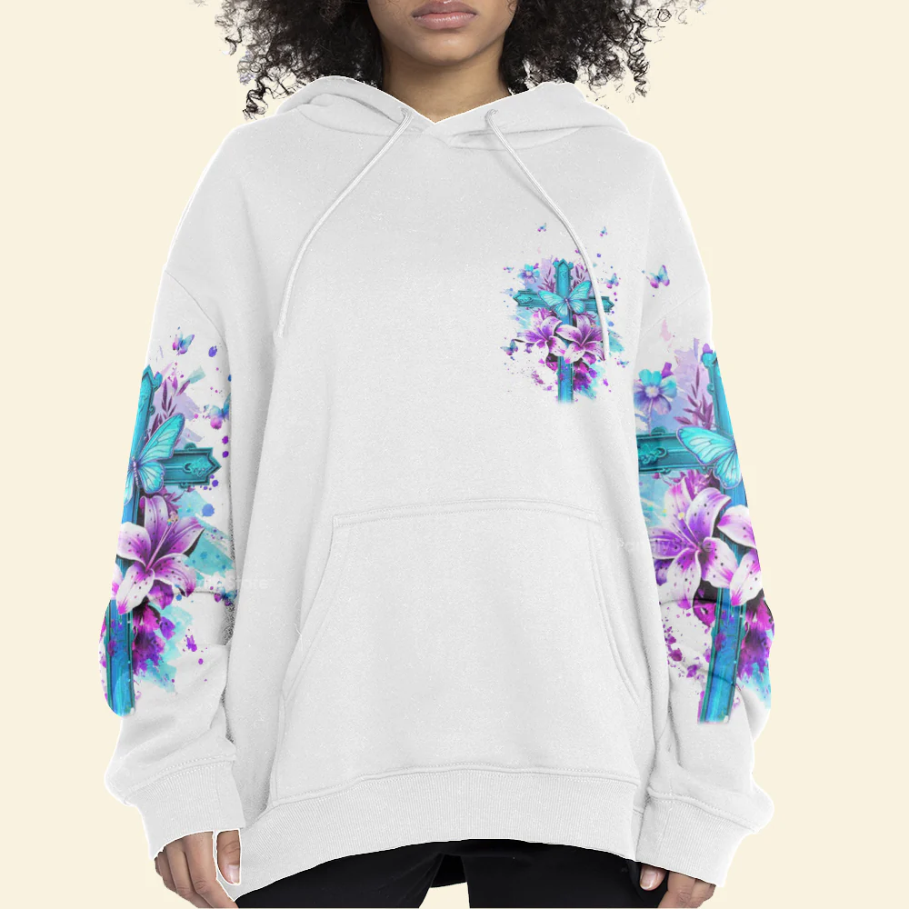 I Believe In God - Women's All Over Print Shirt - AT407003 - Image 6