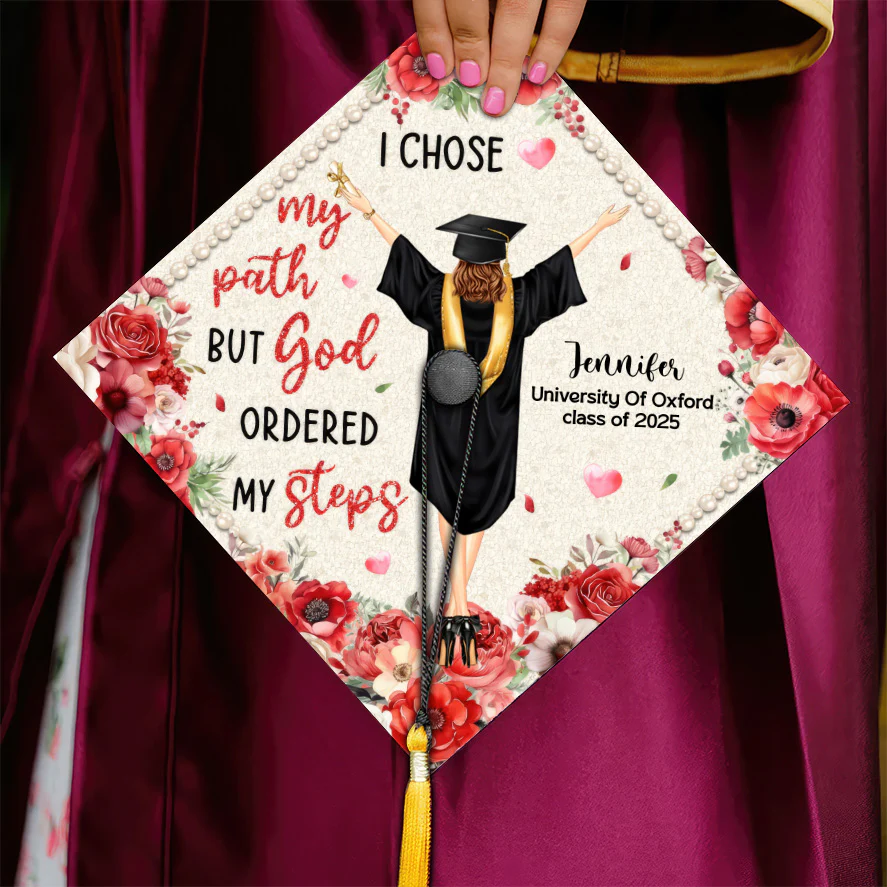I Believed I Could So I Did - Personalized Graduation Cap Topper | GR4 NA94