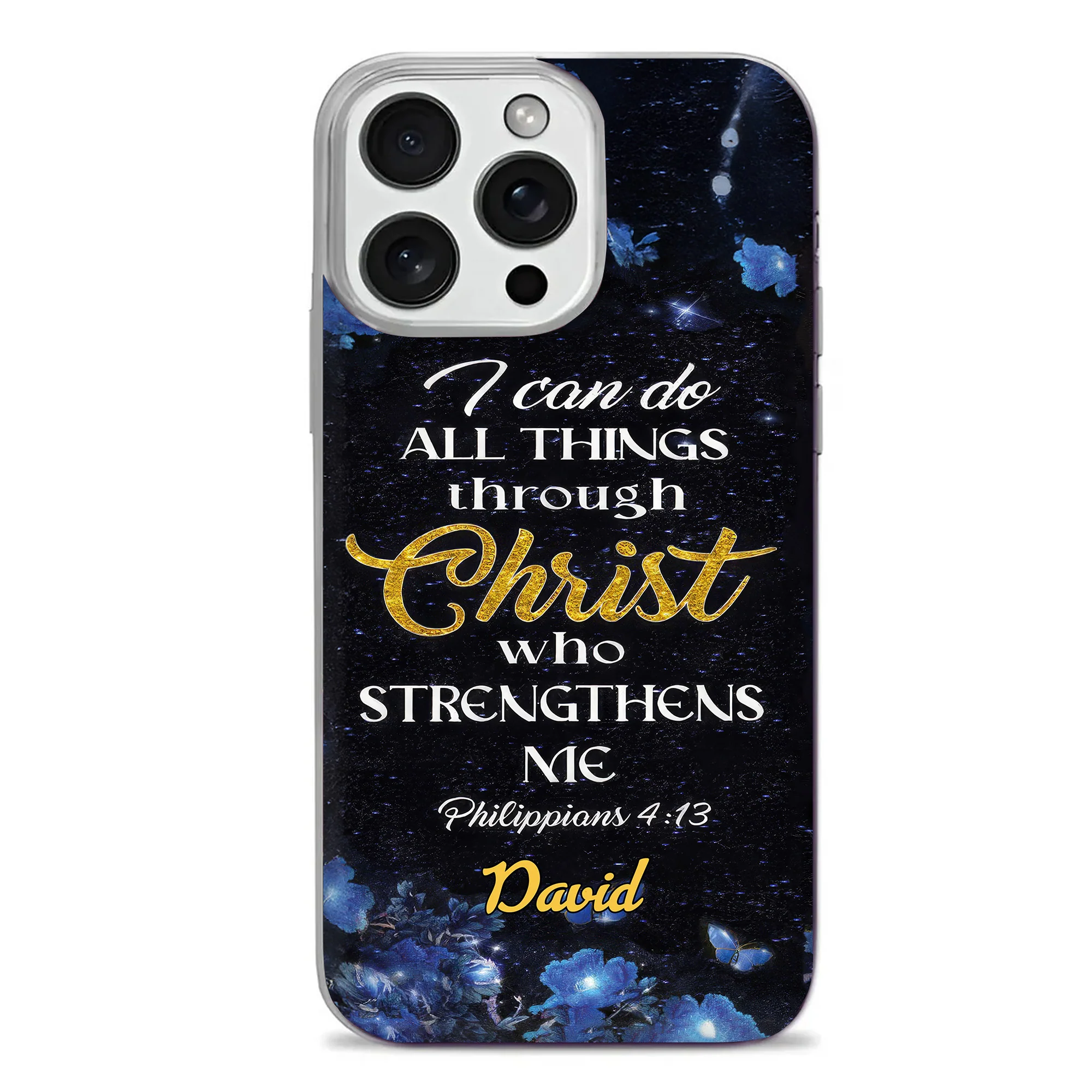 I Can Do All Things Through Christ - Personalized Phone Case TD118