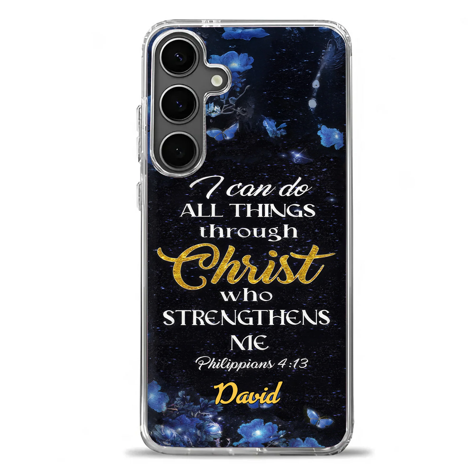 I Can Do All Things Through Christ - Personalized Phone Case TD118 - Image 2