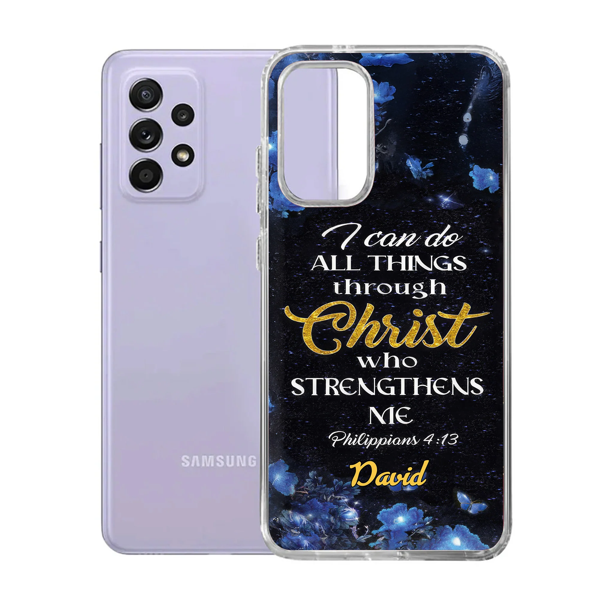 I Can Do All Things Through Christ - Personalized Phone Case TD118 - Image 6