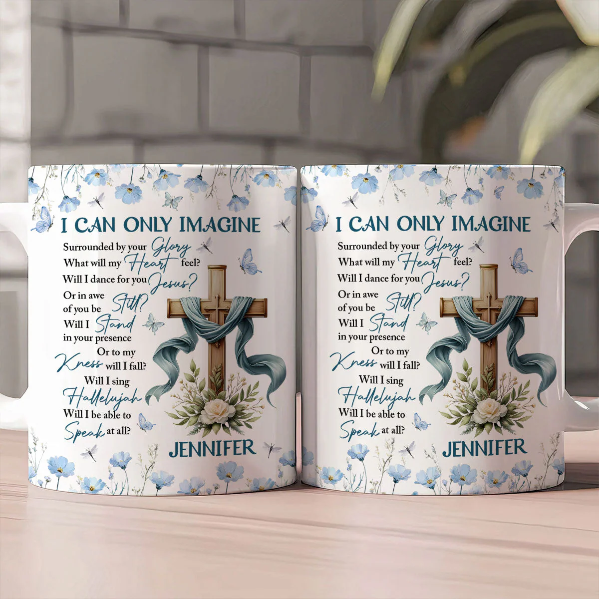 I Can Only Image - Personalized Ceramic Coffee Mug HL128 - Image 2