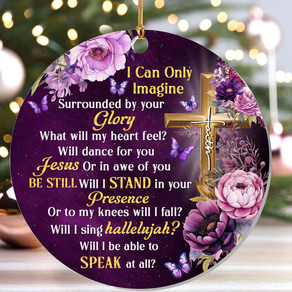 I Can Only Imagine - Acrylic Ornament TD118 - Image 4