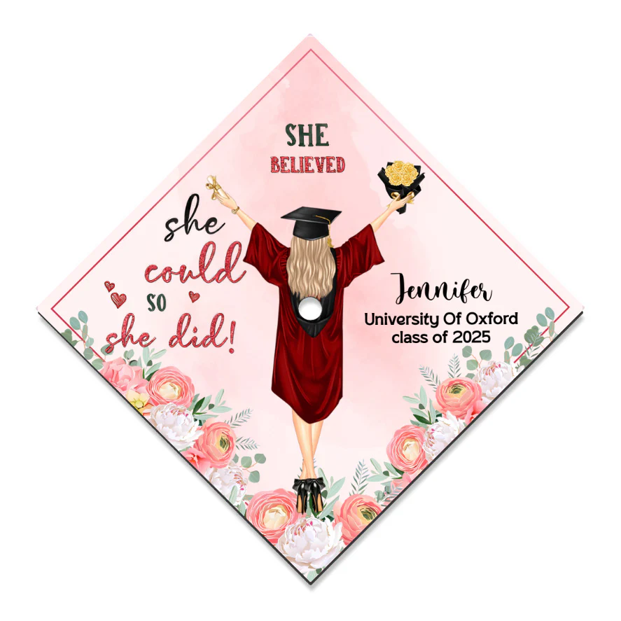I Chose My Path To Go - Personalized Graduation Cap Topper | GR4 NA94 - Image 6