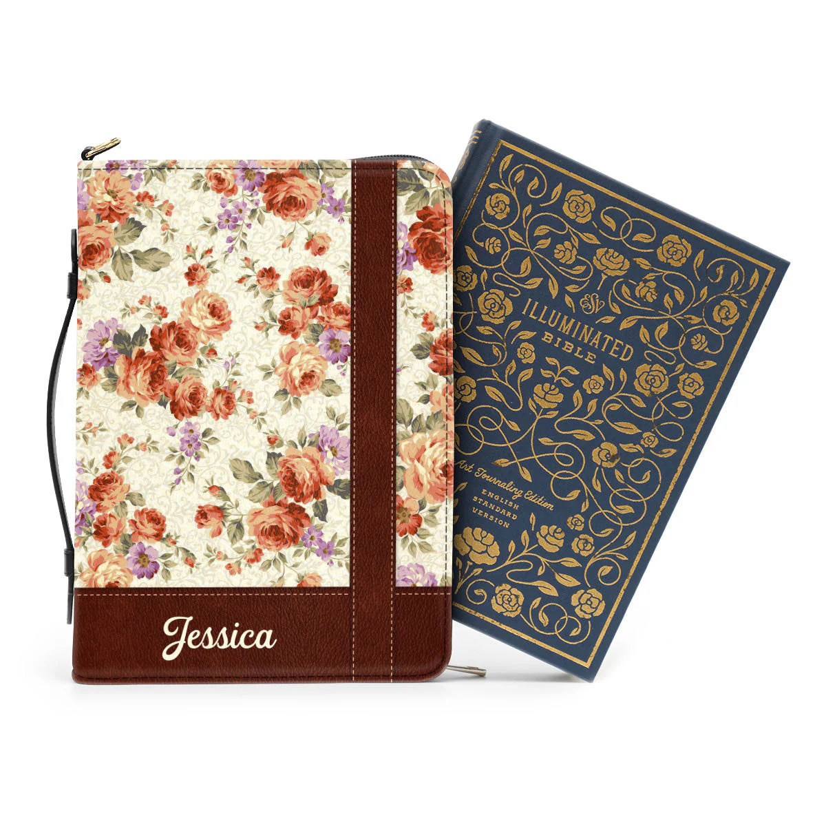 I Do Not Fear, For I Am His Christian - Personalized Bible Covers - AT4080915 - Image 3