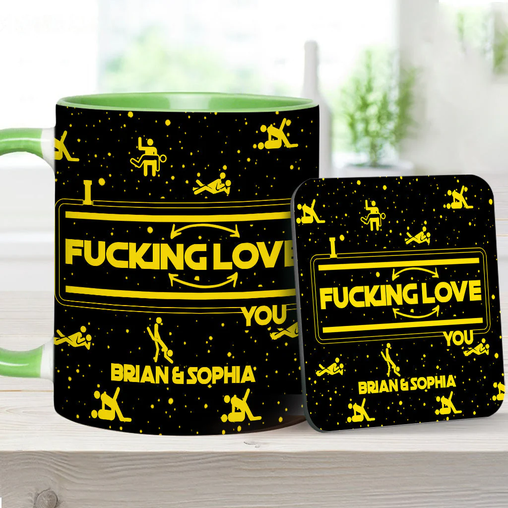 I F*cking Love You - Personalized Accent Mug - Gift For Couples NL122 - Image 10