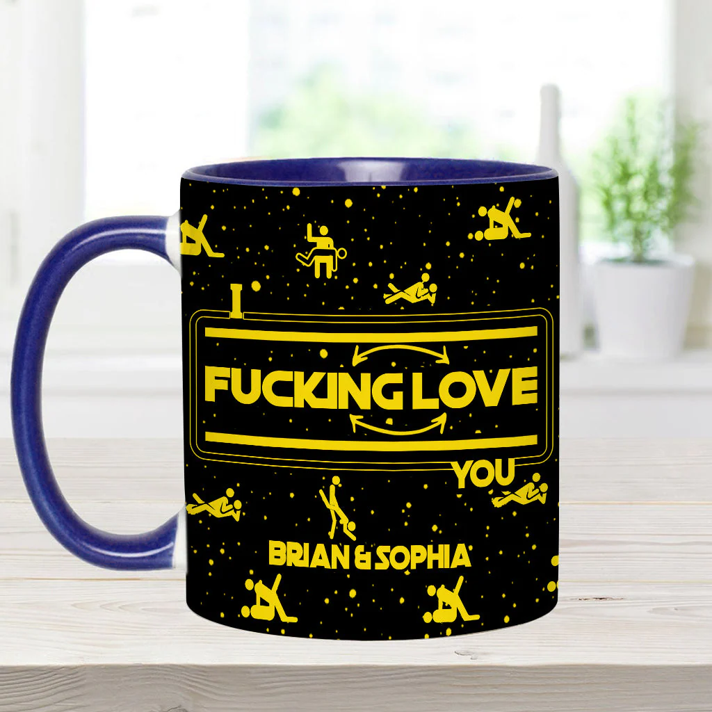 I F*cking Love You - Personalized Accent Mug - Gift For Couples NL122 - Image 14