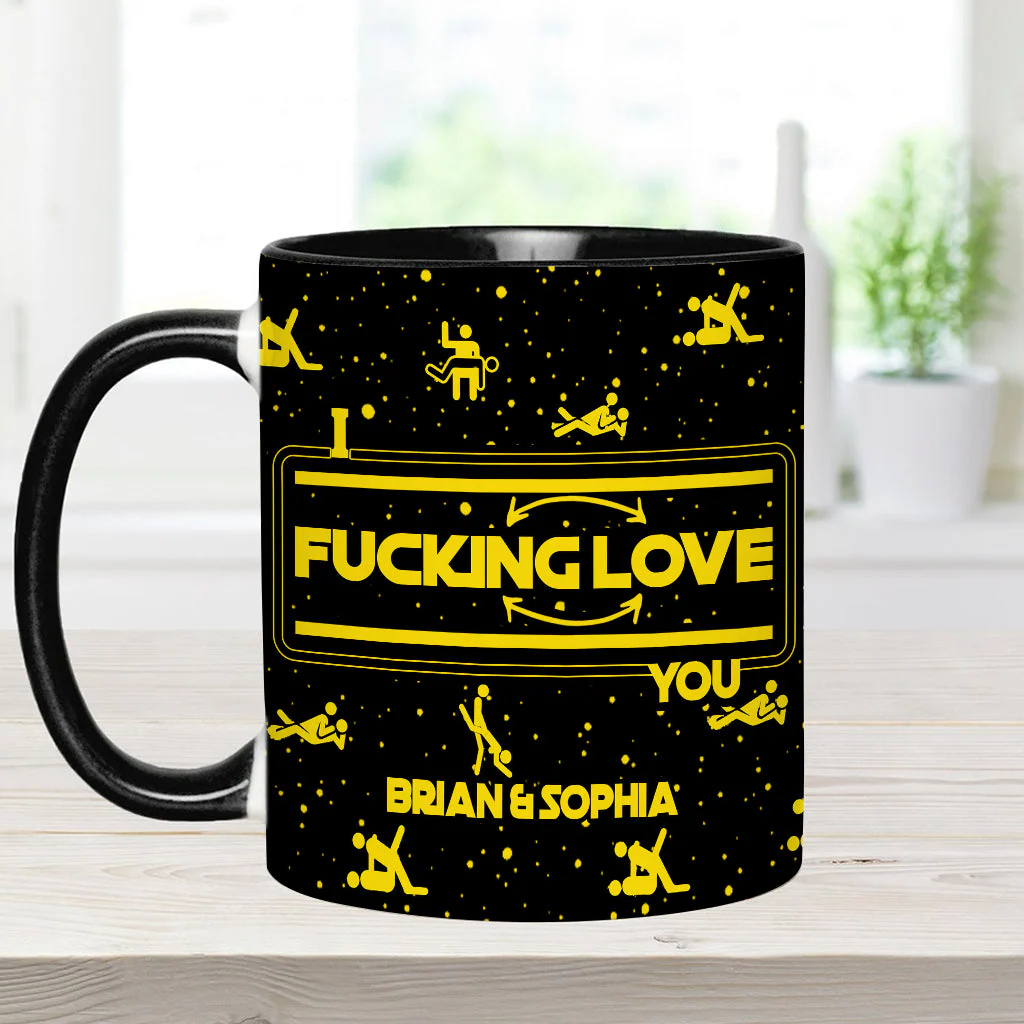 I F*cking Love You - Personalized Accent Mug - Gift For Couples NL122 - Image 16