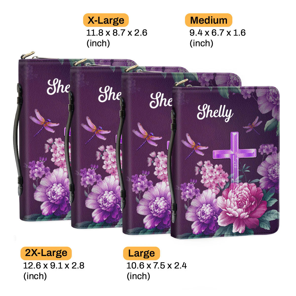I Will Bless The Lord - Scripture Gifts For Women Of God - Personalized Bible Covers - AT4081322 - Image 6