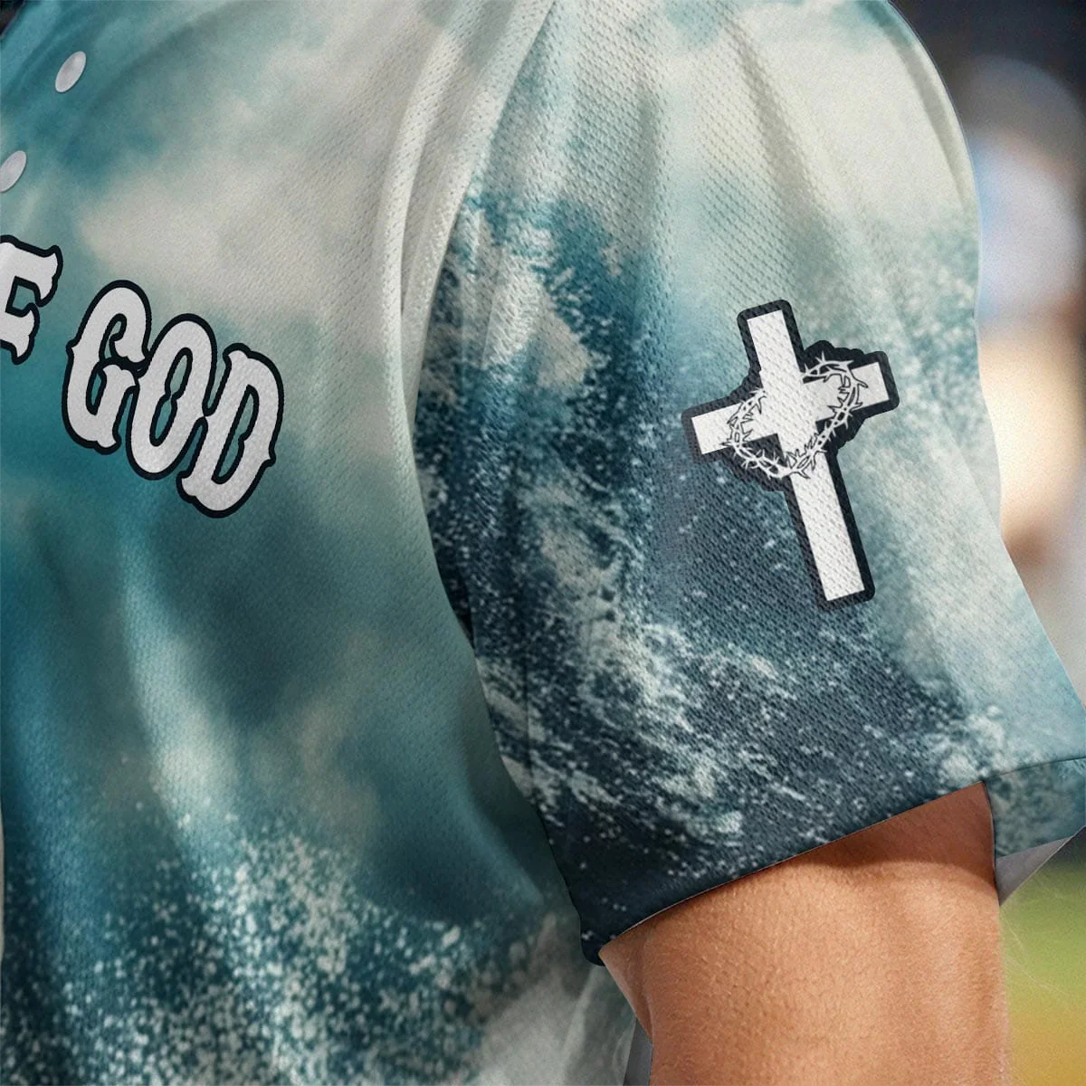 I will Walk by faith even when I cannot see Baseball Jersey Bundle - Image 6