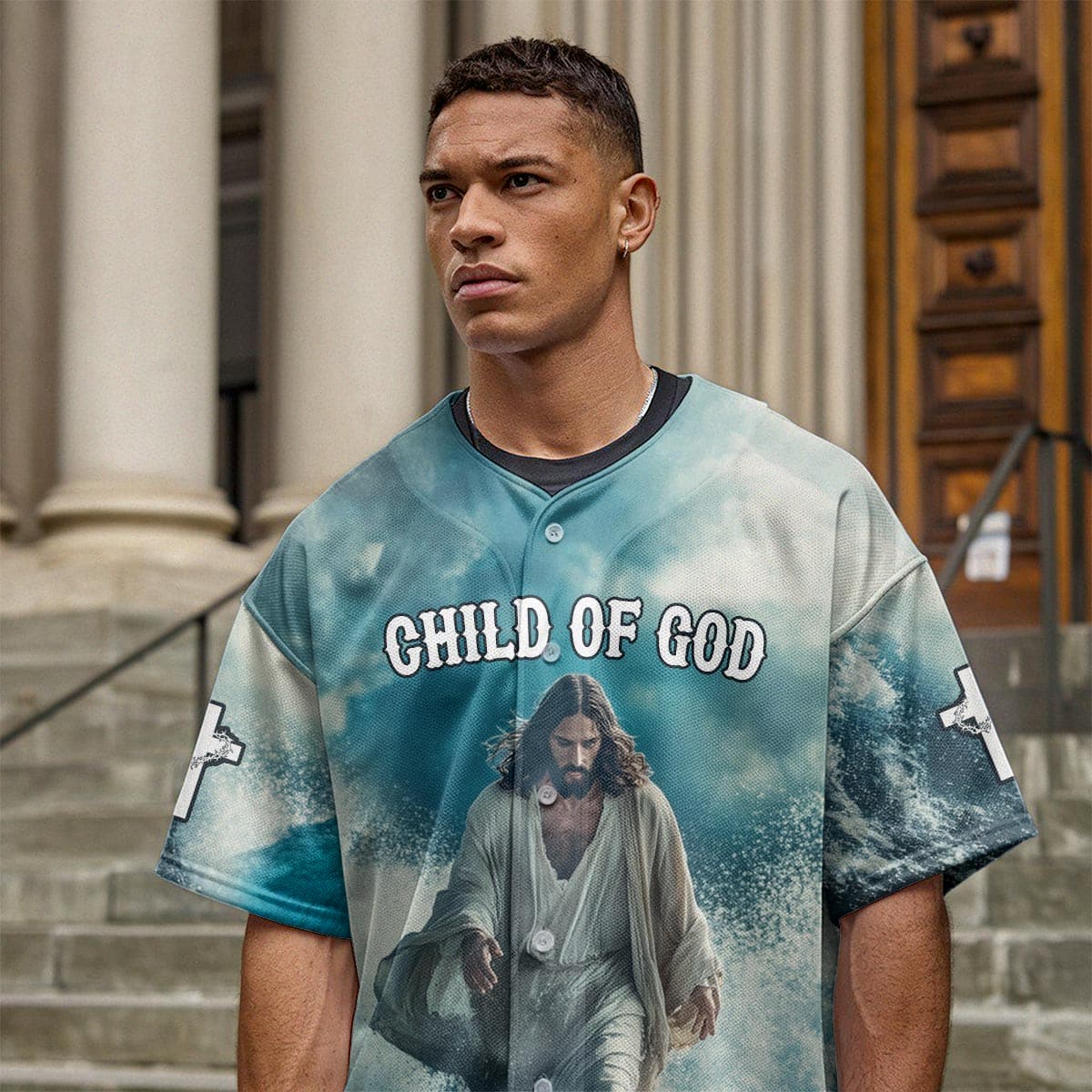 I will Walk by faith even when I cannot see Baseball Jersey Bundle - Image 8