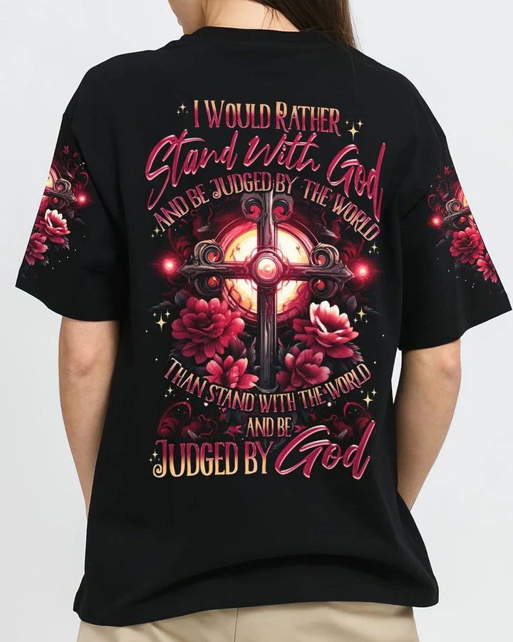 I Would Rather Stand With God - Women's All Over Print Shirt - AT4080530 - Image 4