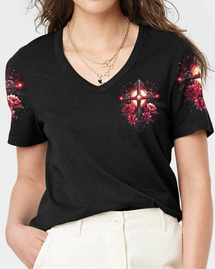 I Would Rather Stand With God - Women's All Over Print Shirt - AT4080530 - Image 5
