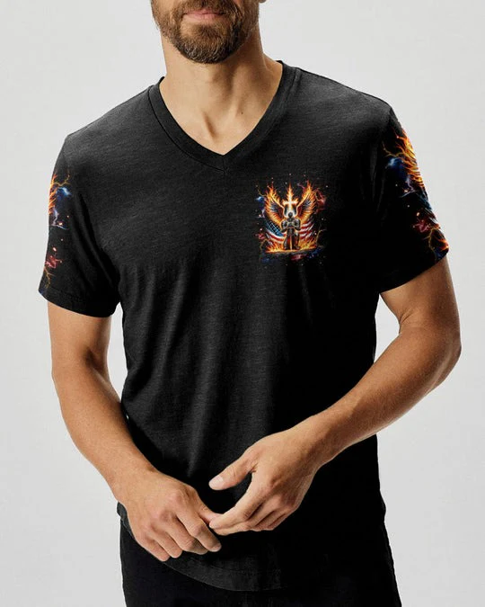 I'm A Warrior Of God - Men's All Over Print Shirt - AT407013 - Image 4