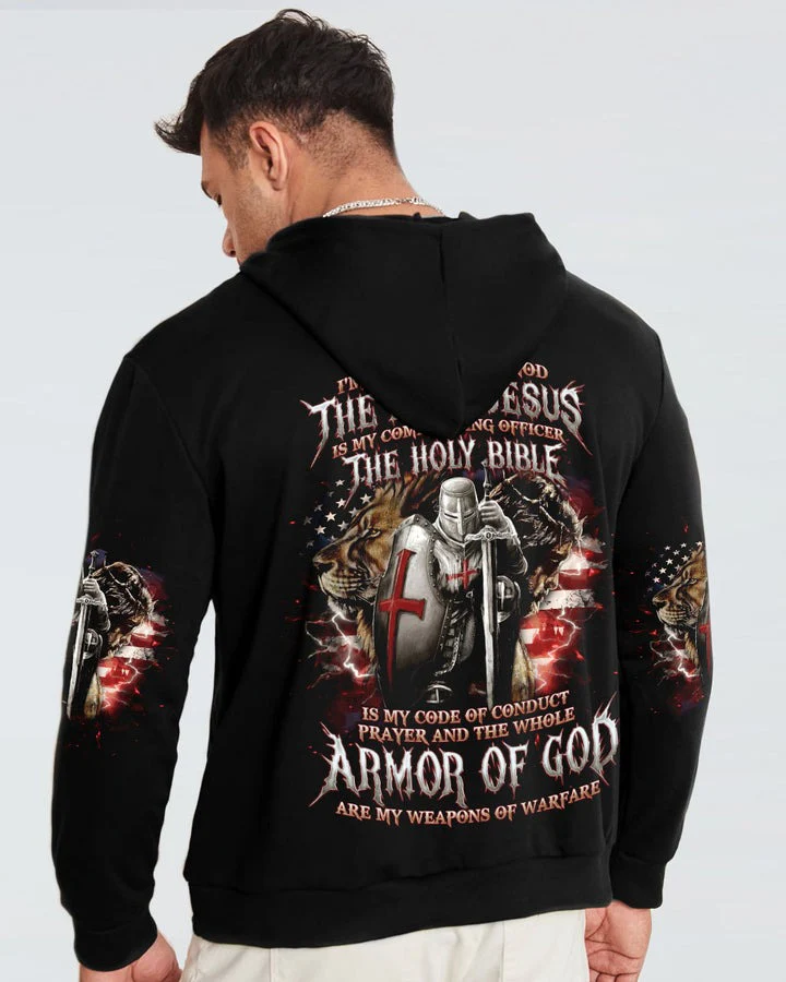 I'm A Warrior Of God - Men's All Over Print Shirt - AT4080520 - Image 11