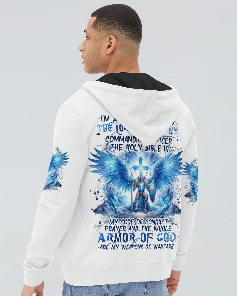 I'm A Warrior Of God Men's All Over Print Shirt - Tlnz0703242 - Image 12