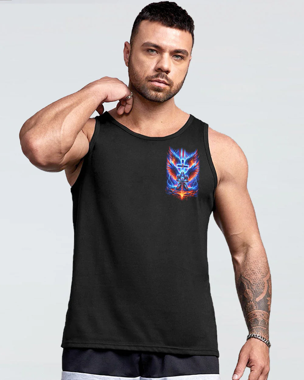I'm A Warrior Of God Men's All Over Print Shirt - 0409243 - Image 16