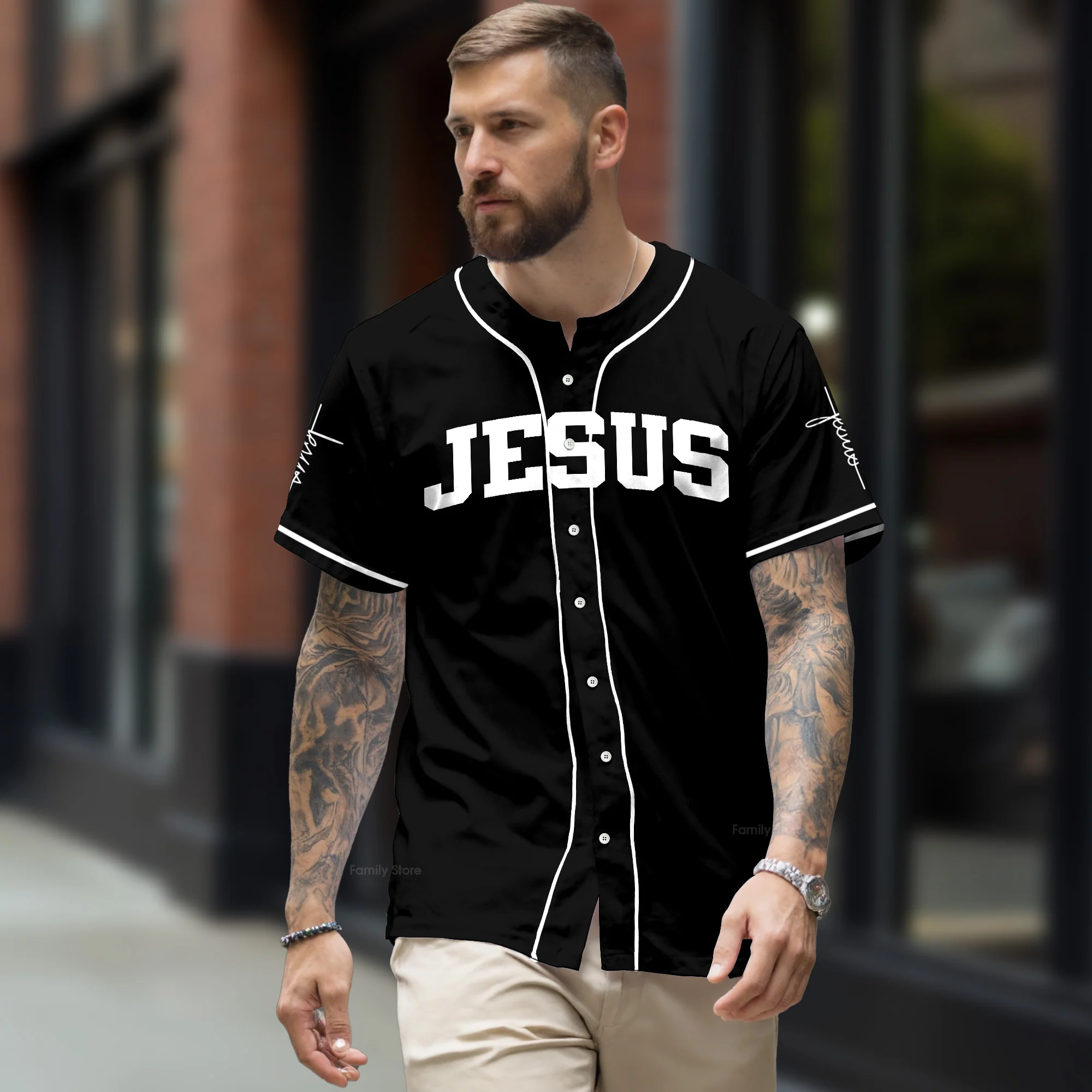 I'm On Team Jesus Baseball Tee Jersey Shirts 3D Printed - PN303010Td - Image 2