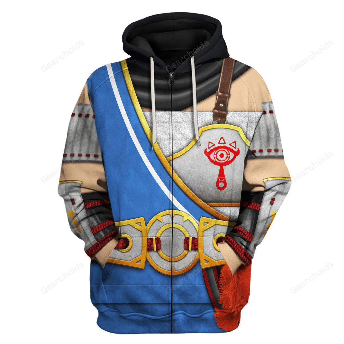 Impa Attire Cosplay Hoodie Sweatshirt Sweatpants ZDHS44 - Image 3