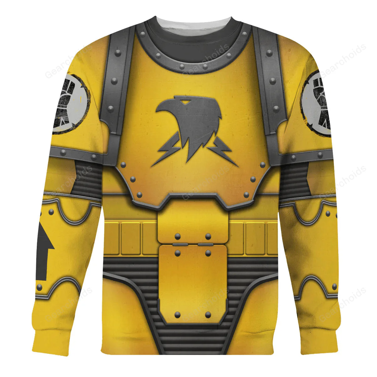 Imperial Fists in Mark III Power Armor - Costume Cosplay Hoodie Sweatshirt Sweatpants CSWRH135 - Image 5