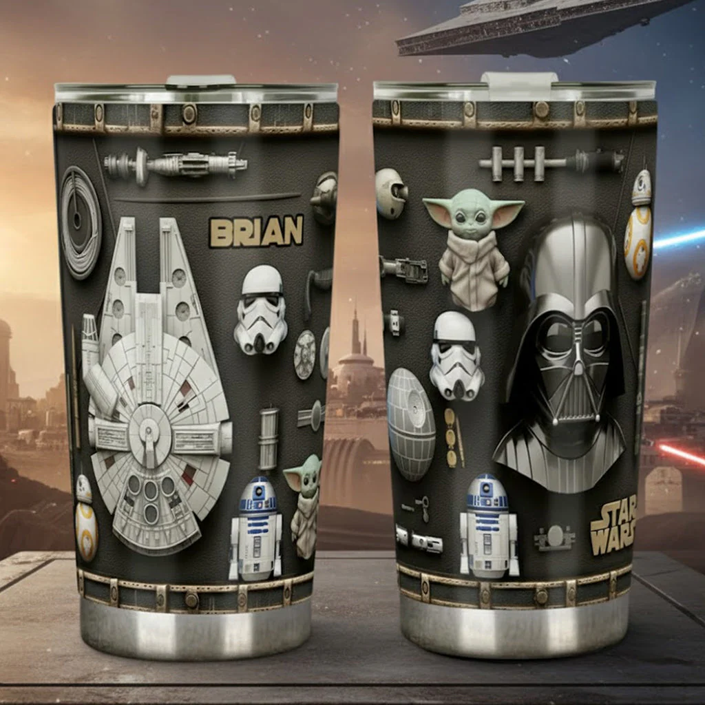 In Dark Place We Find Ourselves - Personalized Tumbler - Gift For Movie Fans NL122