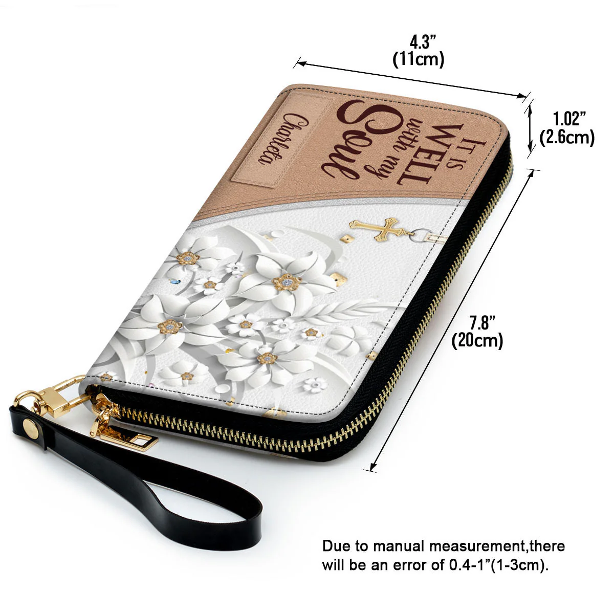 It Is Well With My Soul - Thoughtful Gift For Christians - Personalized Leather Long Wallets - AT4080720 - Image 6