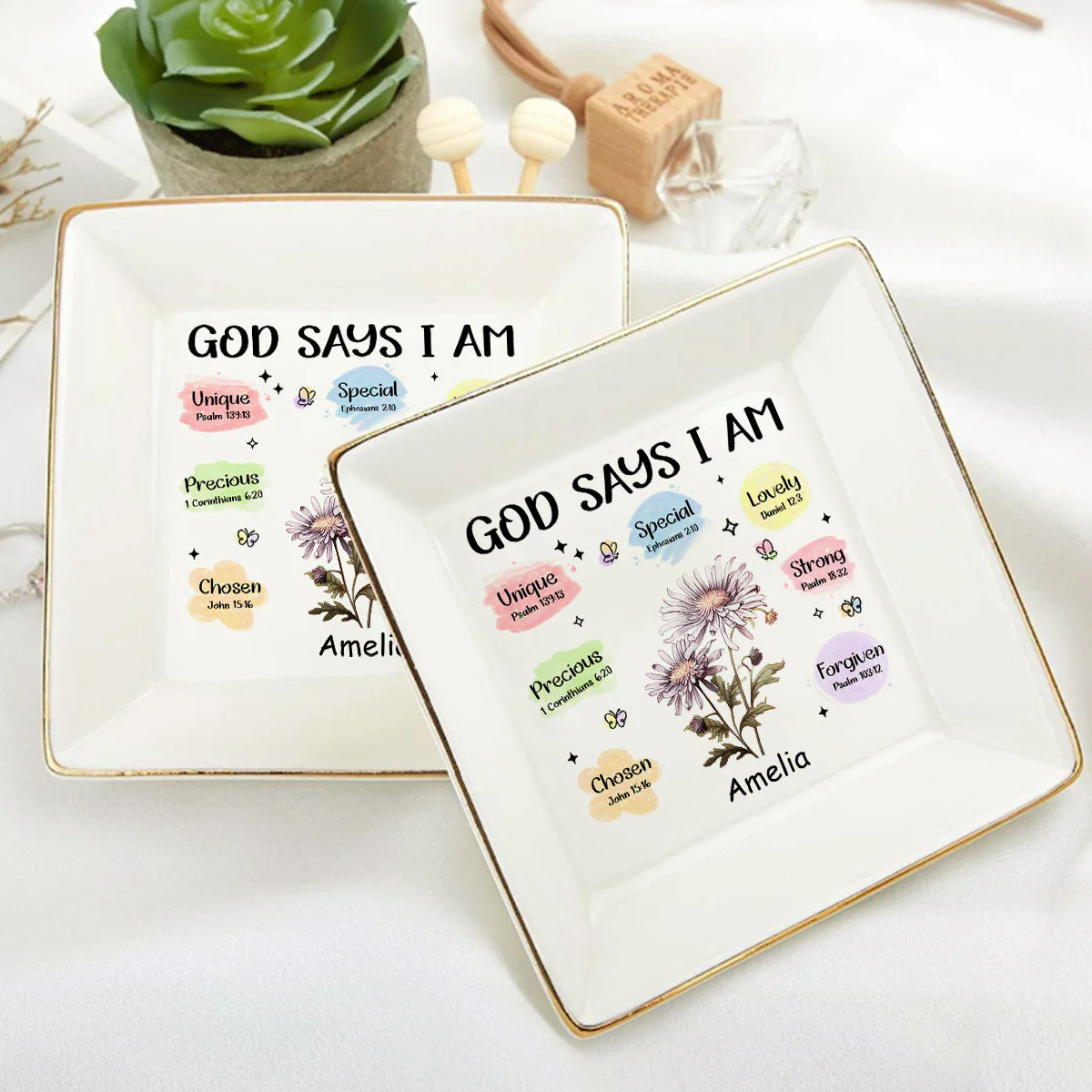 It Takes A Long Time To Grow An Old Friend - Personalized Heart Shape Jewelry Dish - Gift For Bestie, Sister NH96 - Image 6