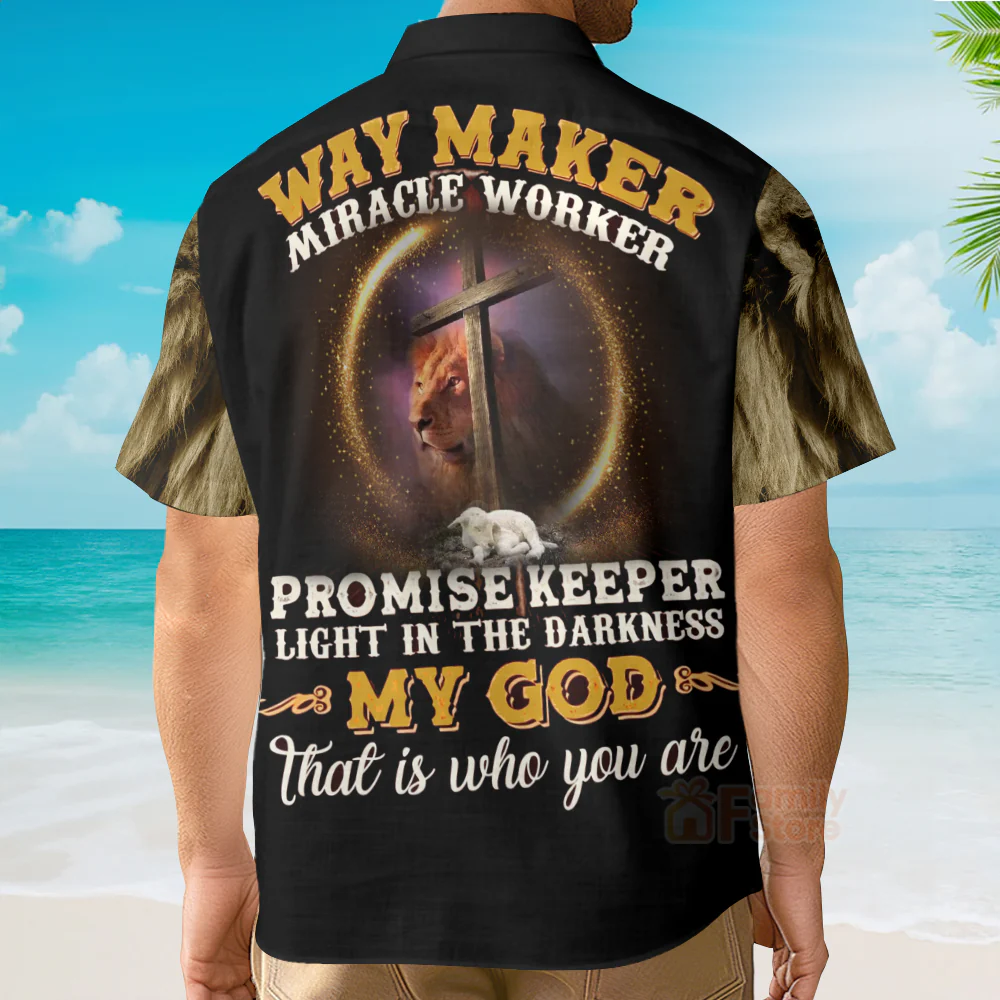 My God That Is Who You Are - Jesus Hawaiian Shirts For Men, Women - Image 4