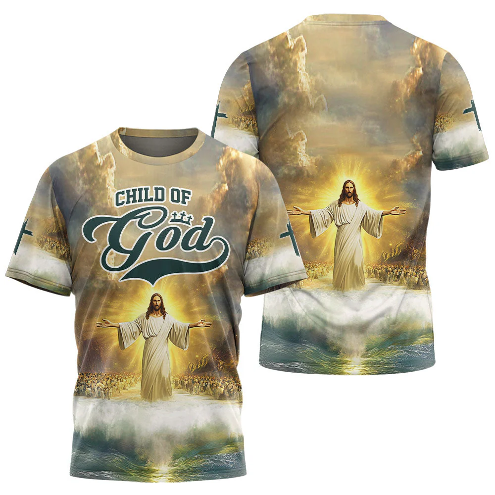 Jesus Child Of God 3D TShirt - Image 3
