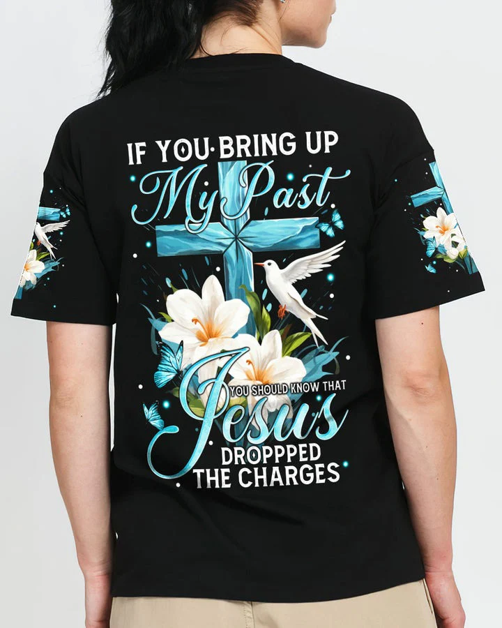 Jesus Dropped The Charges - Women's All Over Print Shirt - AT4080524 - Image 3