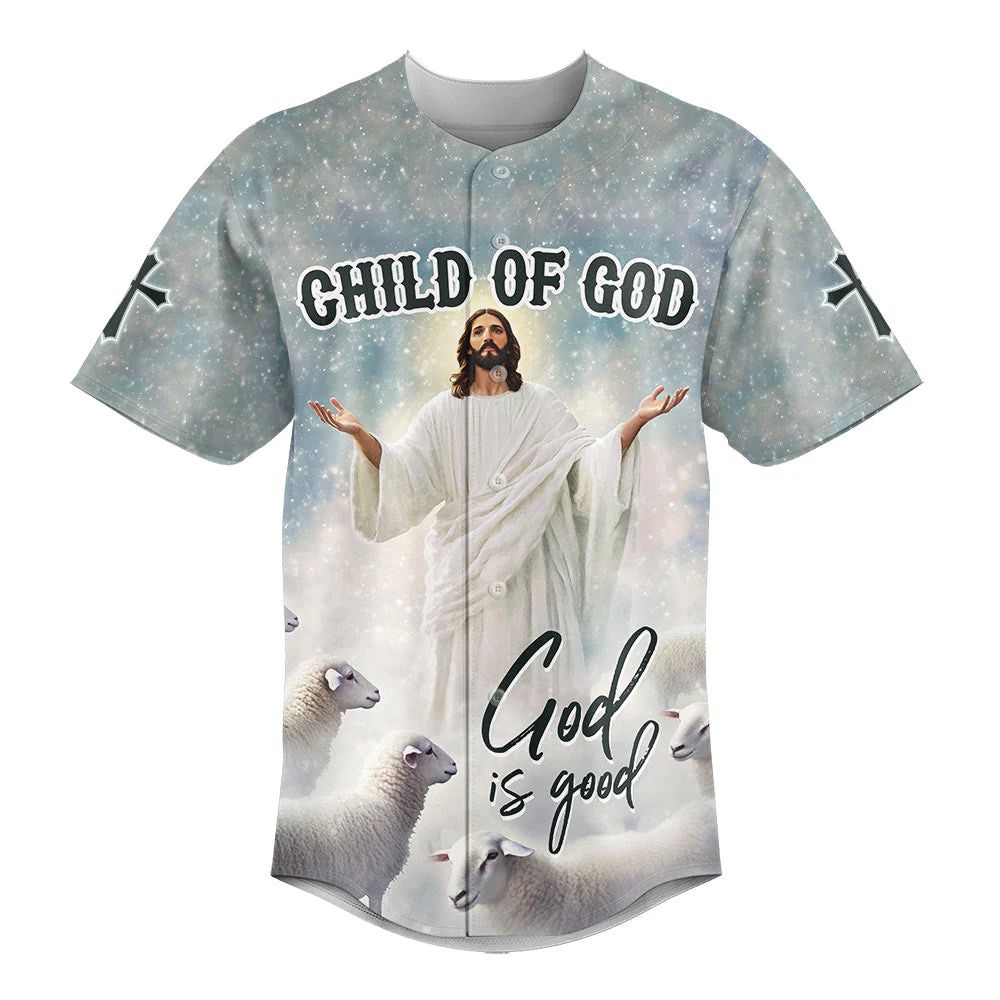 Jesus God Is Good Baseball Jersey Bundle - Image 3