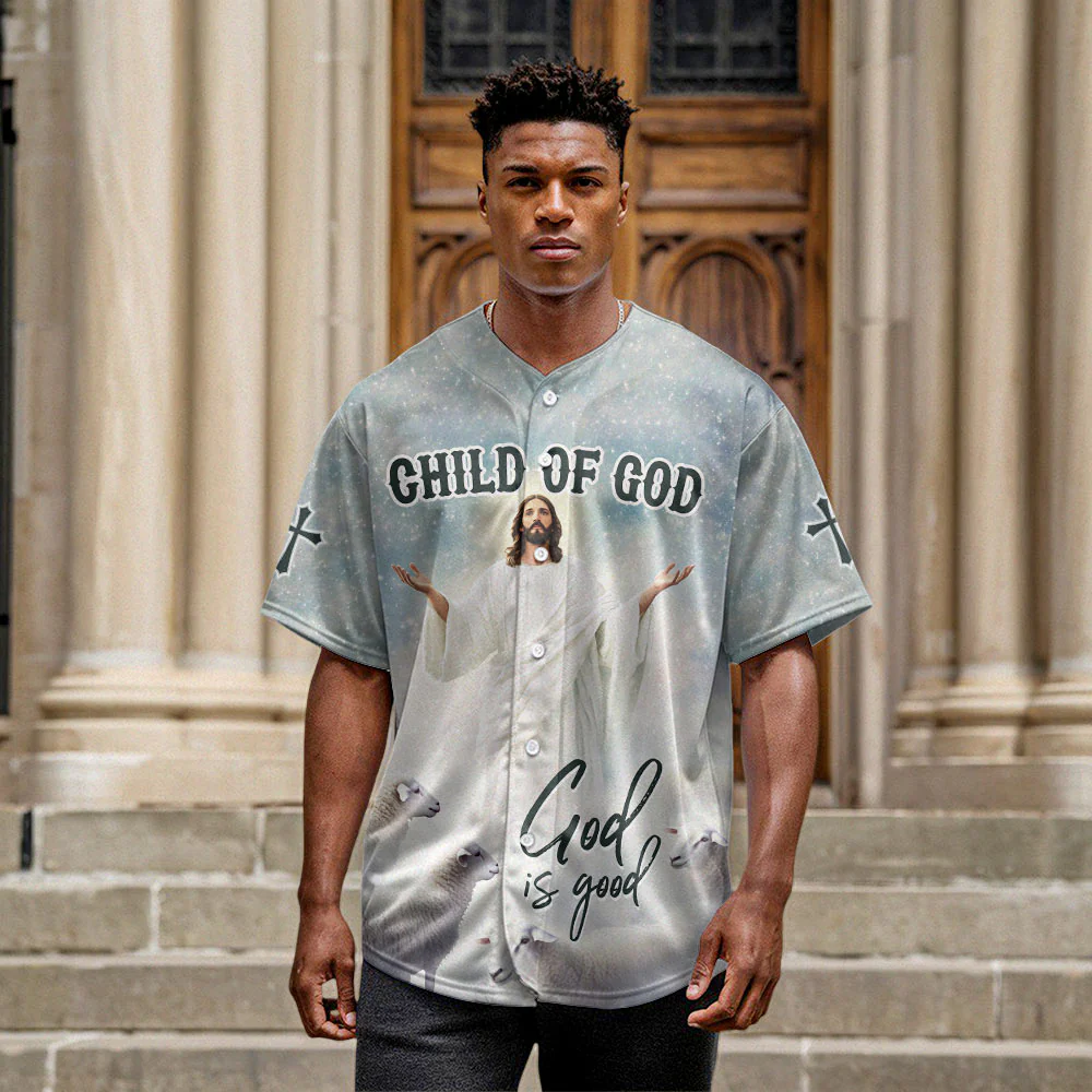 Jesus God Is Good Baseball Jersey Bundle - Image 9