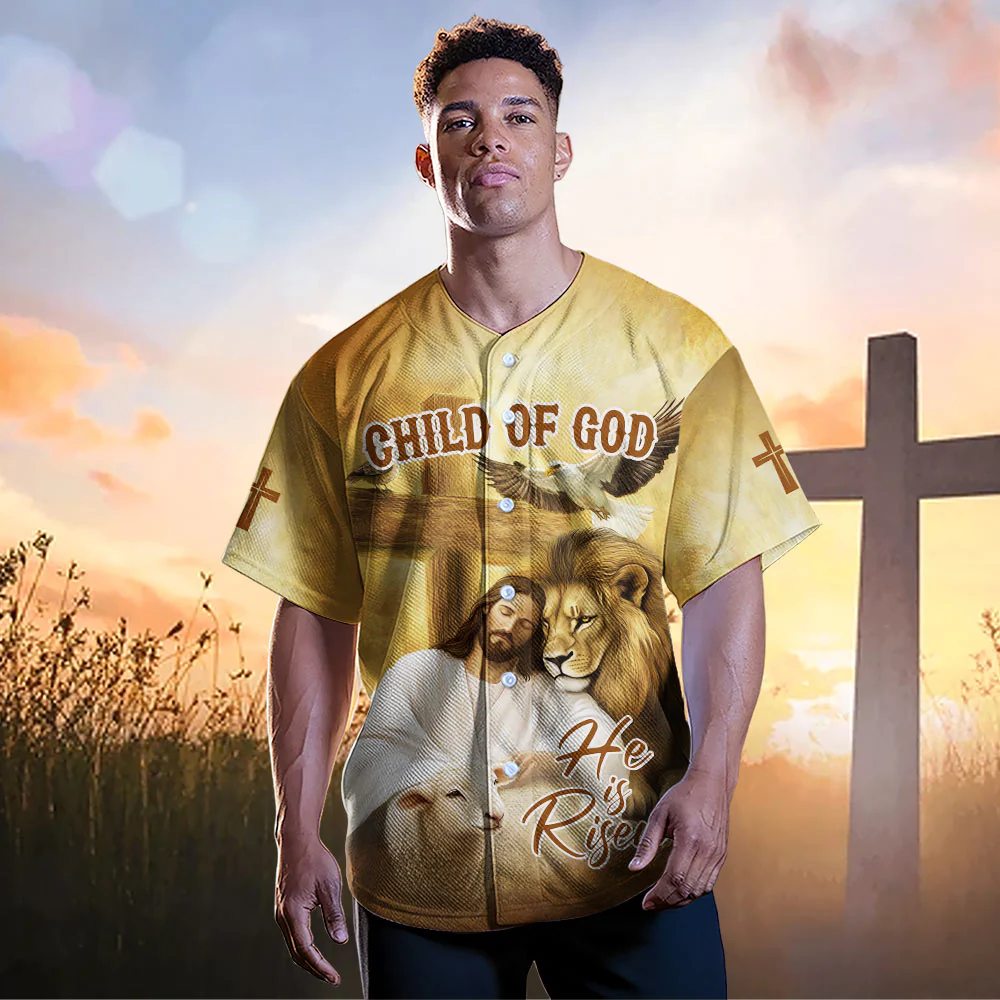 Jesus He Is Risen Baseball Jersey Bundle - Image 10
