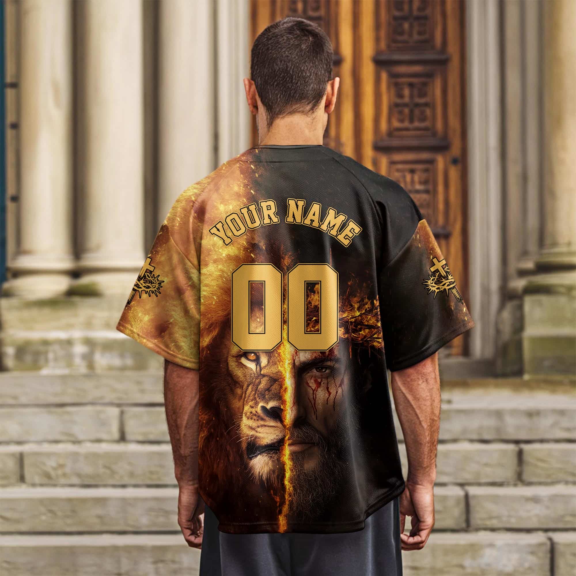 Jesus Is King Lion Baseball Jersey Bundle - Image 9