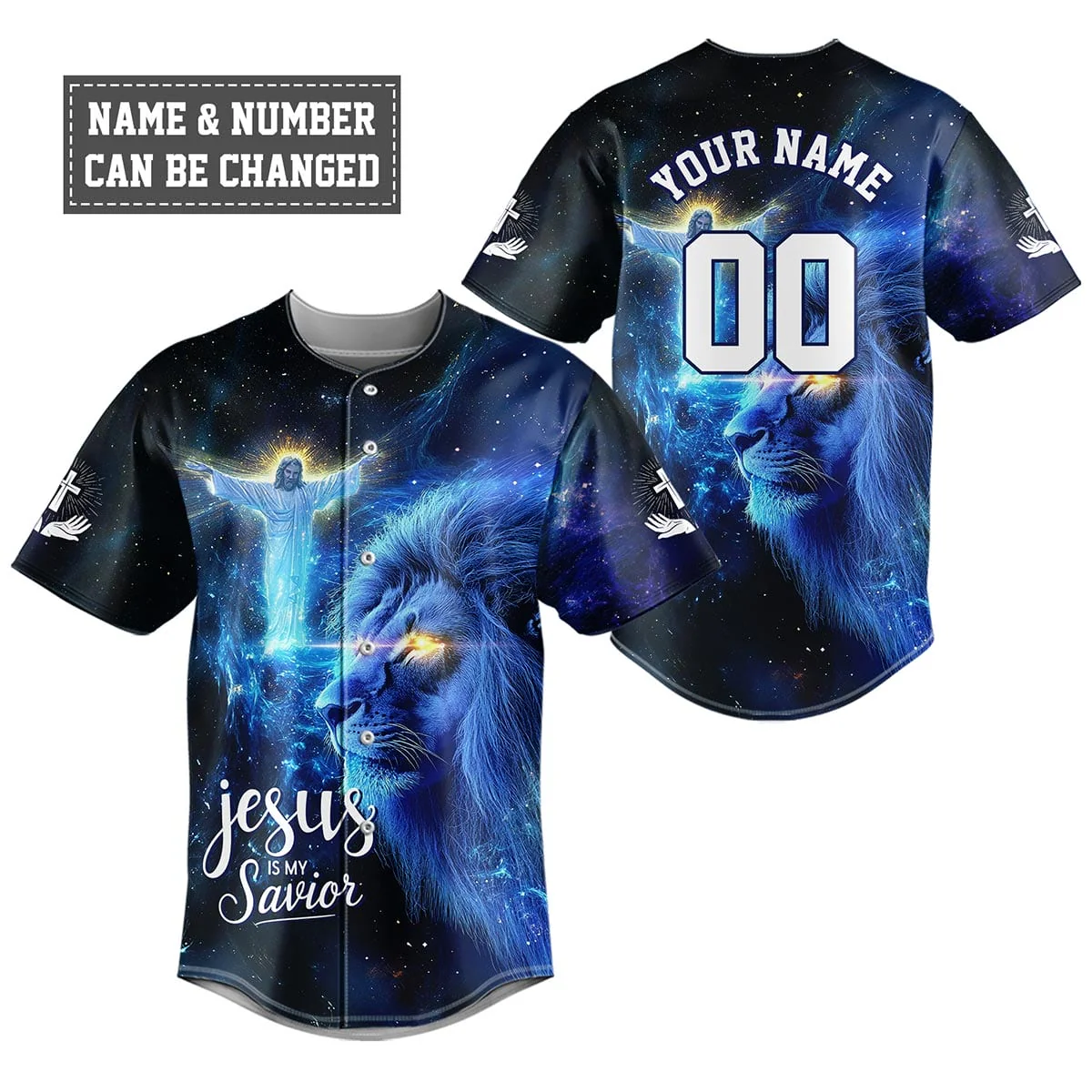 Jesus Is My Savior Baseball Jersey Bundle - Image 2
