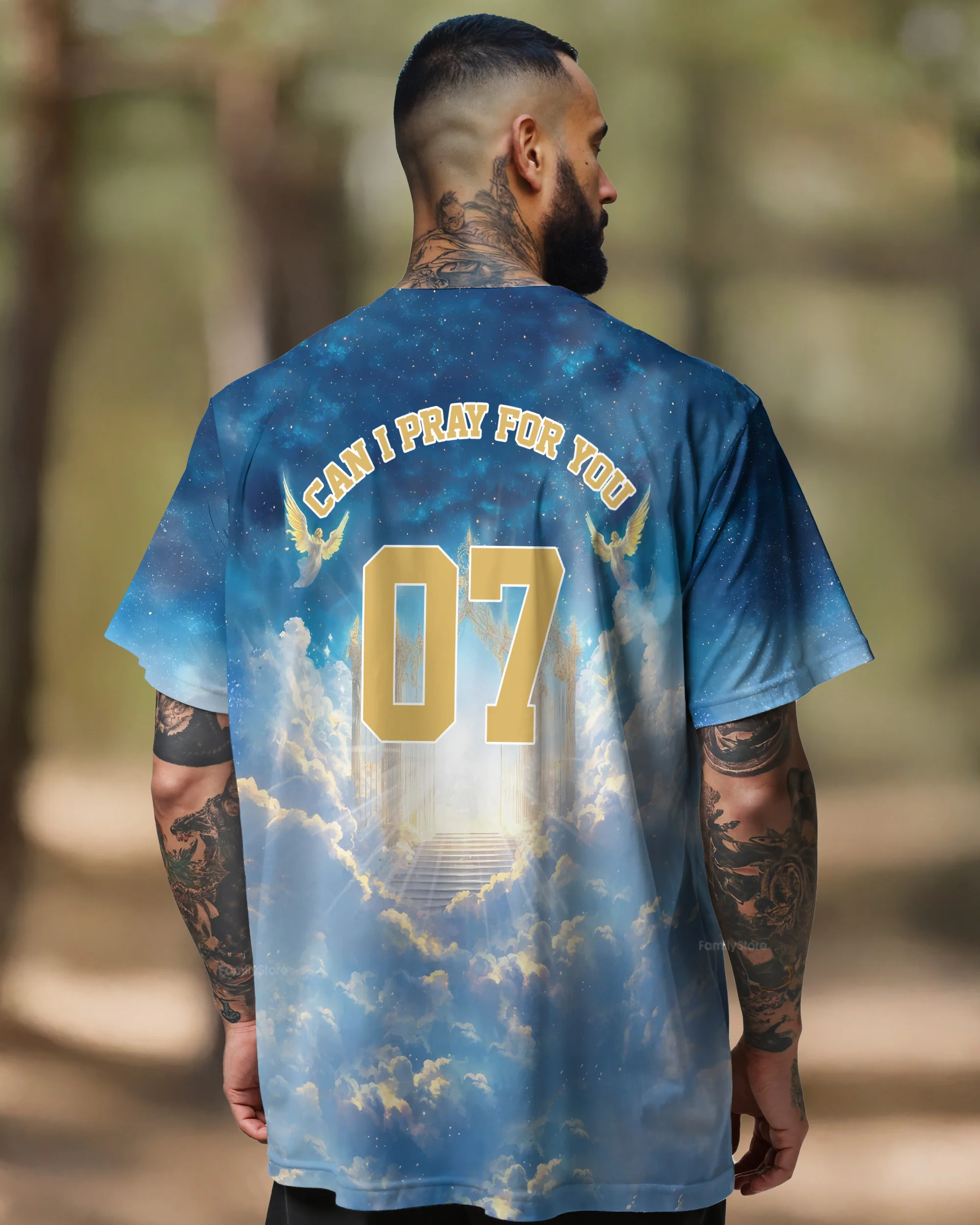 Jesus is the Key to Heaven 3D TShirt - Image 3