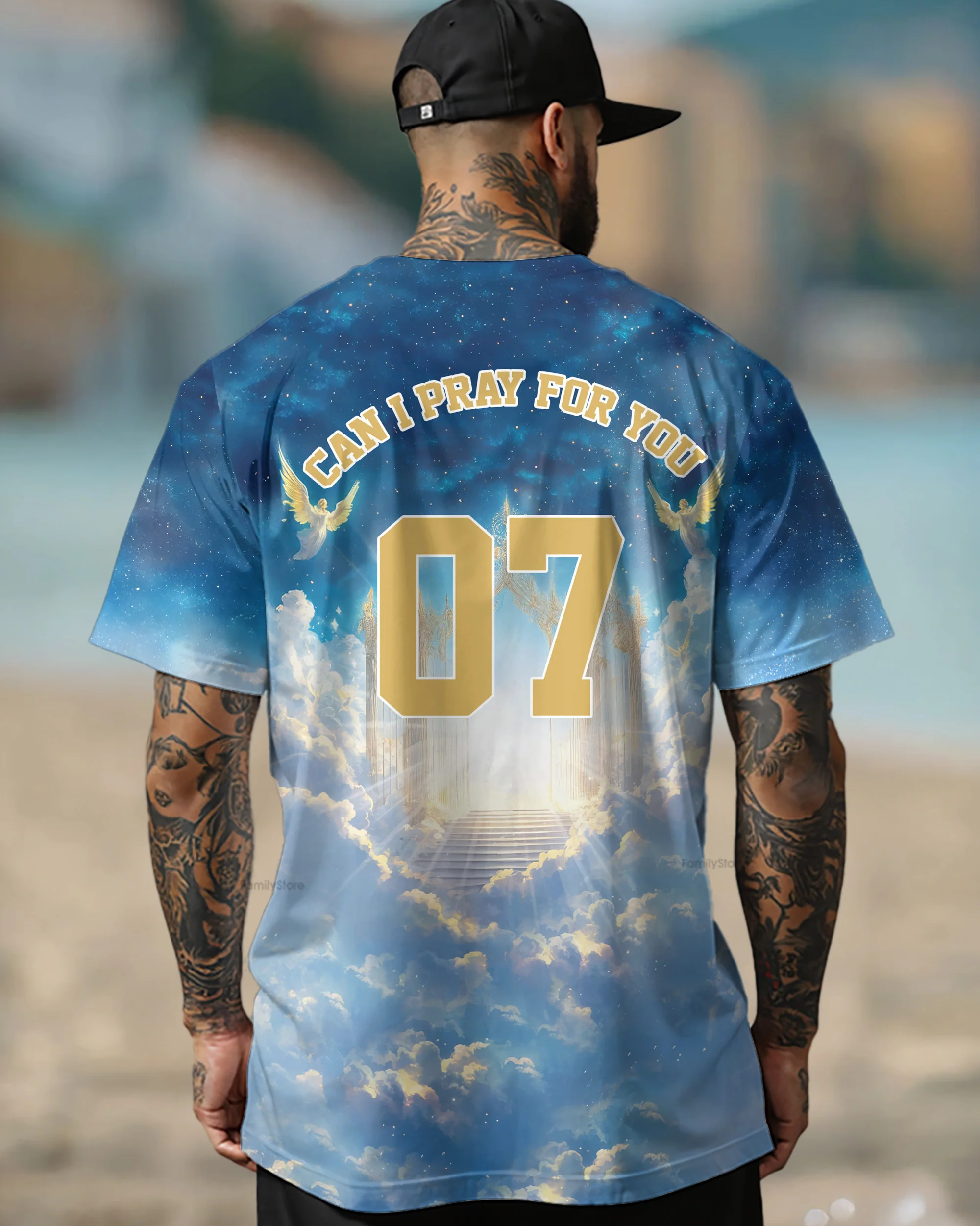 Jesus is the Key to Heaven 3D TShirt - Image 5