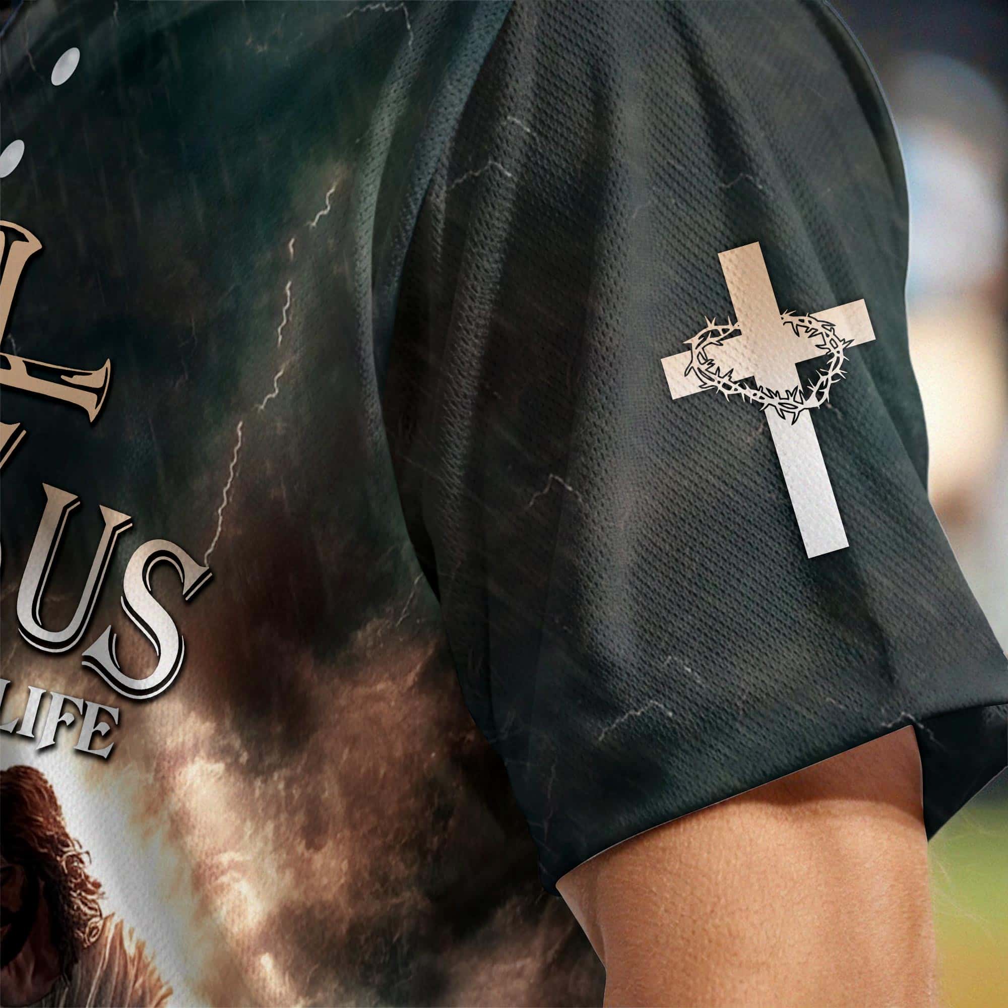 Jesus Save My Life Baseball Jersey Bundle - Image 5