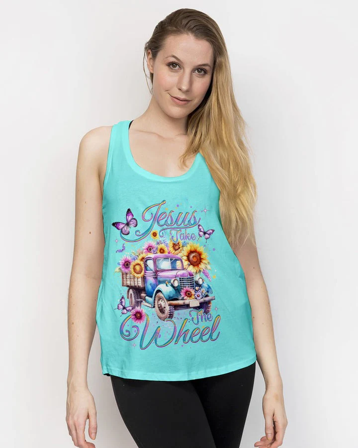 Jesus Take The Wheel - Women's All Over Print Shirt - AT4080518 - Image 10