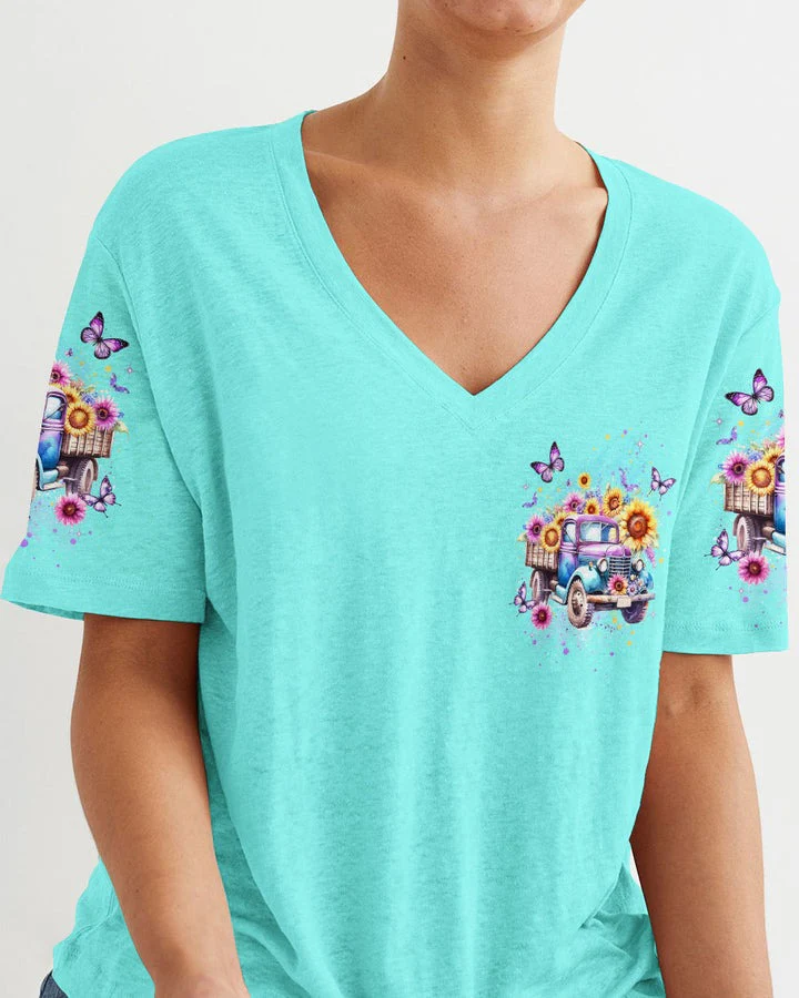 Jesus Take The Wheel - Women's All Over Print Shirt - AT4080518 - Image 6