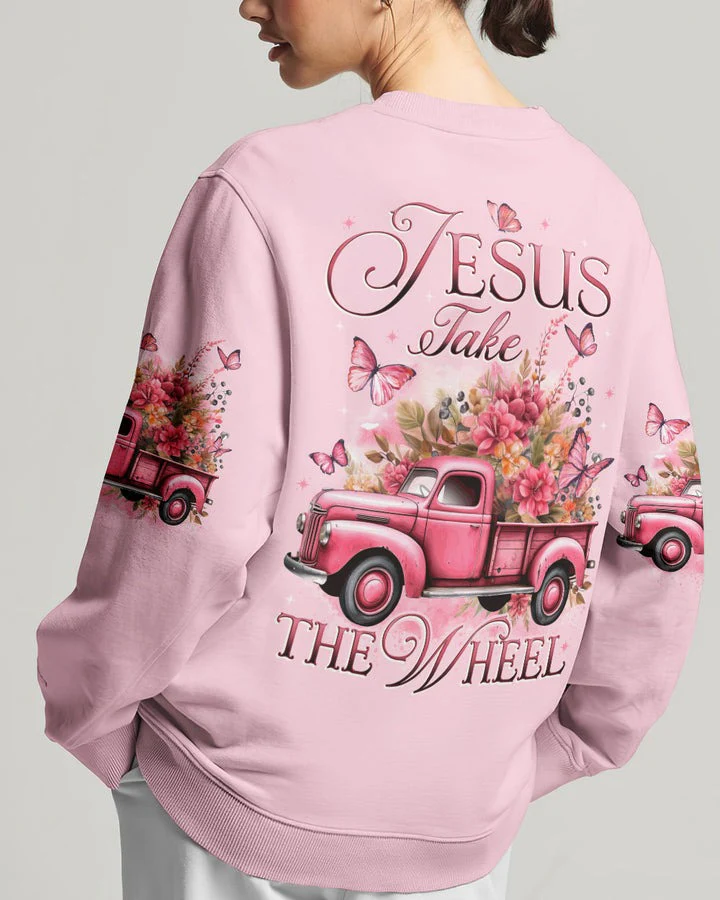 Jesus Take The Wheel Women's All Over Print Shirt - Women's All Over Print Shirt - AT407002 - Image 5