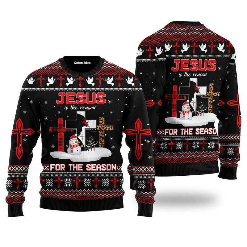 Jesus The Reason for The Season - Ugly Christmas Sweater
