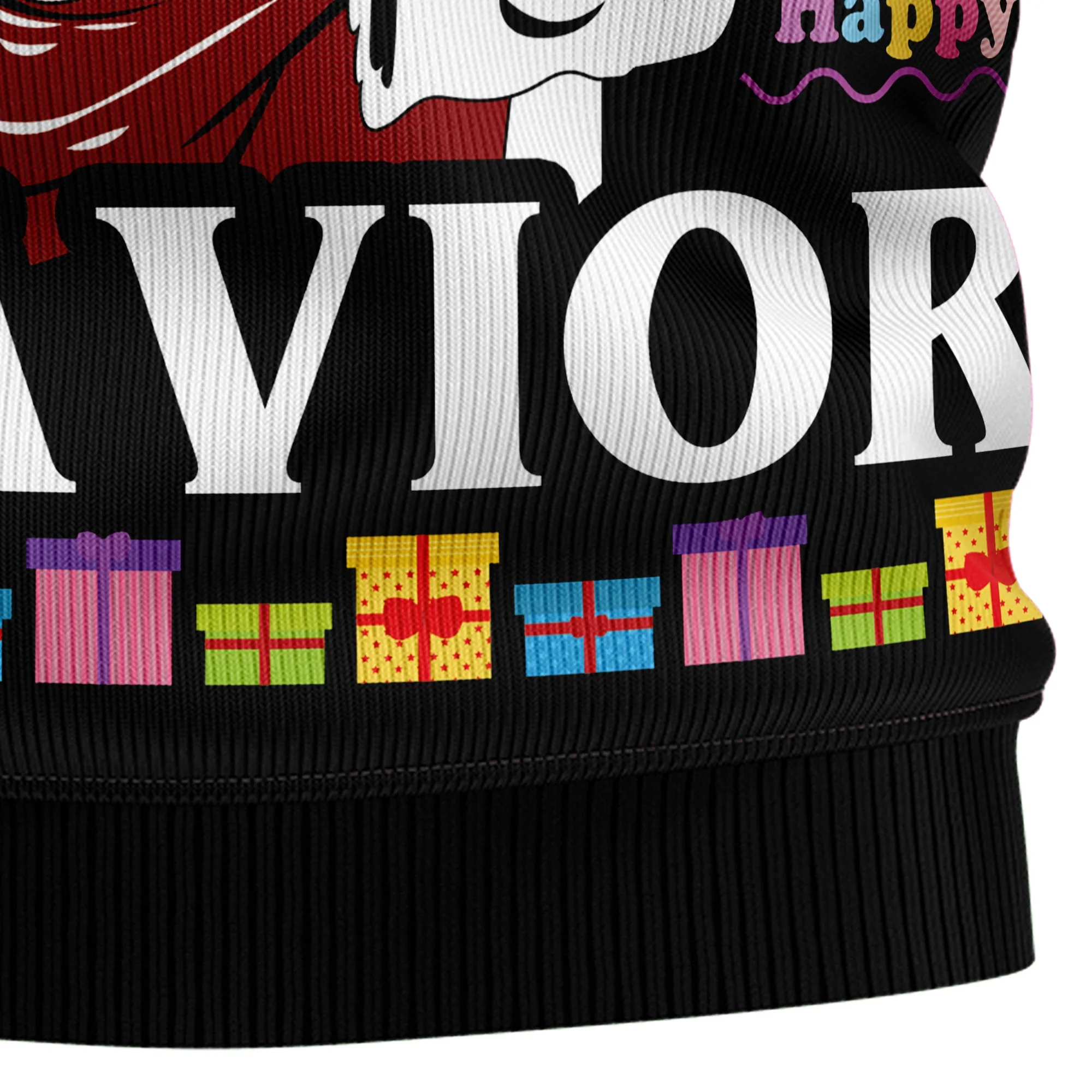 Jesus's Party - Funny Ugly Christmas Sweater - Image 5