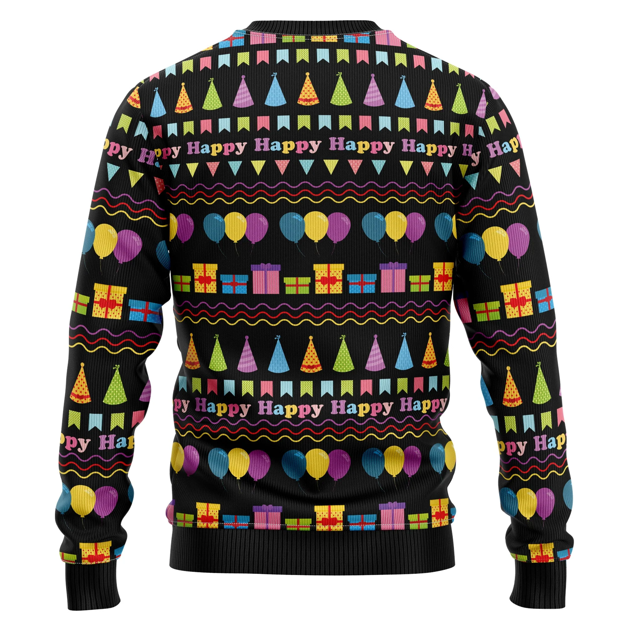 Jesus's Party - Funny Ugly Christmas Sweater - Image 7