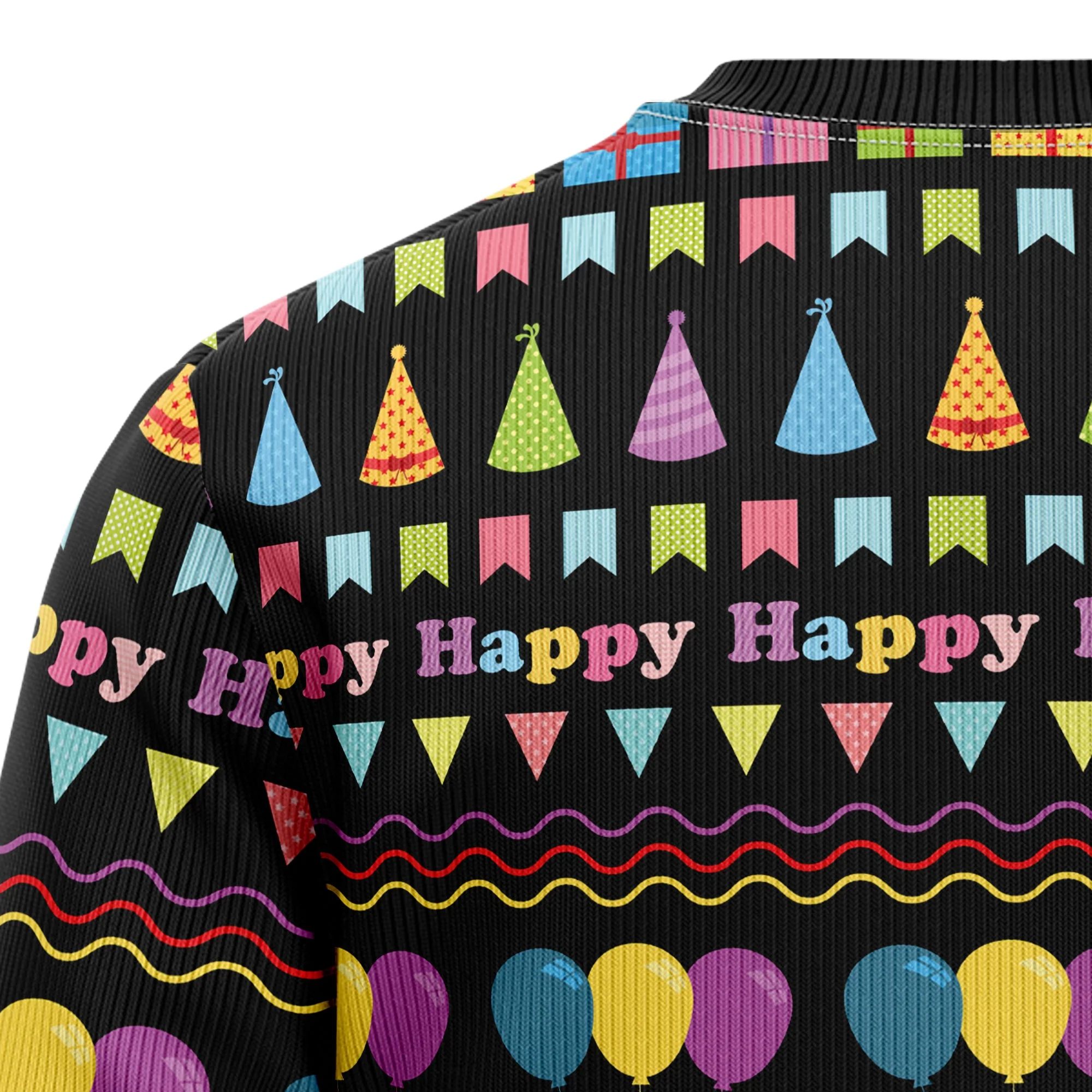 Jesus's Party - Funny Ugly Christmas Sweater - Image 8