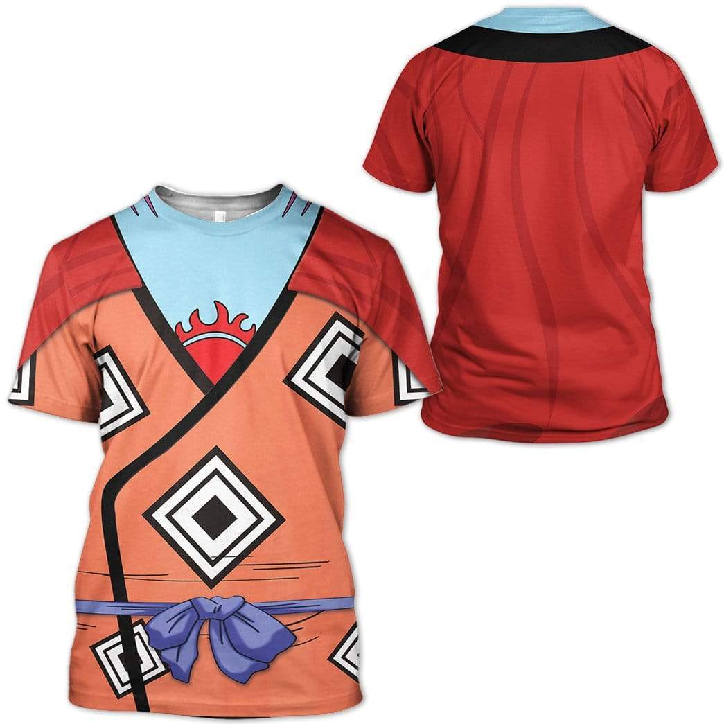 Jinbe OnPi Pirate Adventure T-Shirt 3D For Men & Women - Image 2