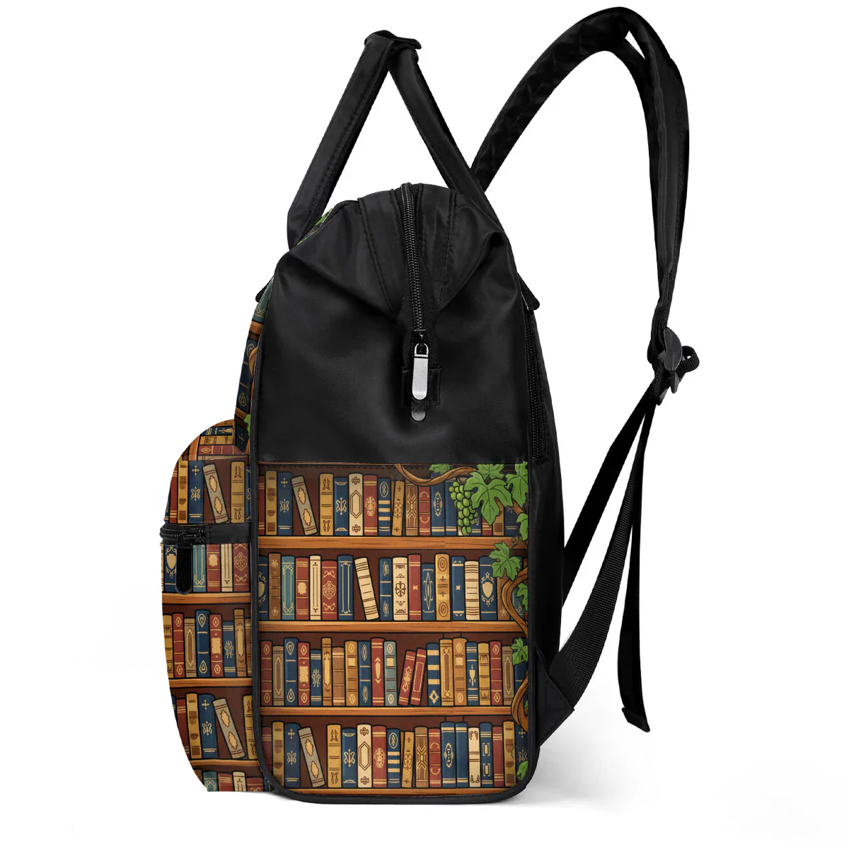 Just A Girl Who Loves Books - Personalized Duckbilled Backpack - Gift For Book Lovers, Readers, Women |  CLB2 HN02 - Image 4