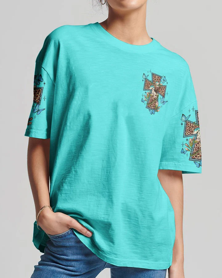 Just A Girl Who Loves Jesus - Women's All Over Print Shirt - AT4080505 - Image 3