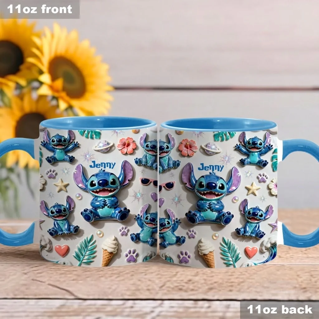 Just Love Sti - Personalized Accent Mug - Gift For Fan Movies HH01 - Image 2